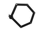 Opvouwbaar fietsslot 85 cm met handvat PROFEX 81640