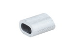 Aluminium connector voor touwen DROMET ZLA.3 bus voor 3mm touwen
