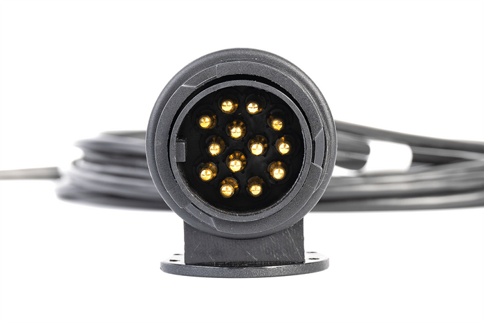 ASPÖCK MULTIPOINT IV achterlichten + MANTES 4m 13PIN kabelboom