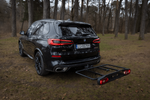 Inter Pack Re-Cargo trekhaakplatform + adapter voor het vervoeren van 2 fietsen