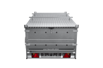 Enkelassige aanhangwagen op veren 264x125 UNITRAILER GARDEN 264/R KIPP met BIS zijwanden en aluminium afdekplaat