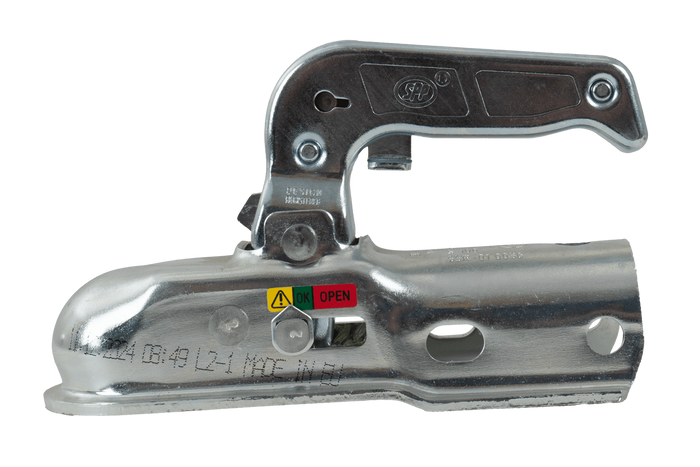 STEELPRESS BC-1200C kogelkoppeling voor 1200kg aanhangwagen met 50mm buisvormige dissel