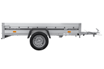 Aanhangwagen met aluminium zijwanden 230x125 Unitrailer Garden 230 KIPP ALU