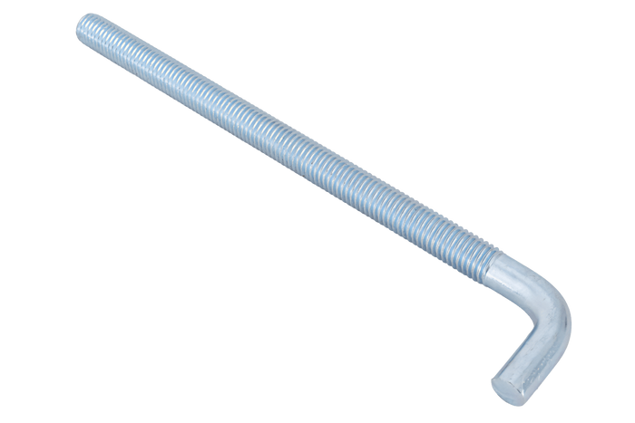 DROMET HP M10x170 schroefhaak met een L-vormige uiteinde (recht)