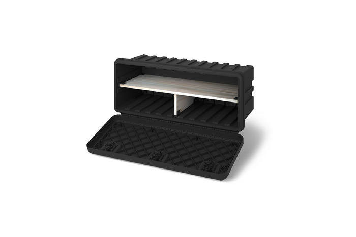 Set van twee planken voor de DAKEN ARKA 81209 gereedschapskist, vak 1125x445mm en 445x180mm