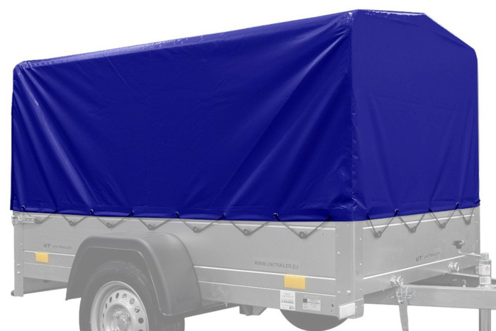 Framehoes h-800 UNITRAILER dekzeil voor aanhangwagen 200x125cm GARDEN 201 KIPP