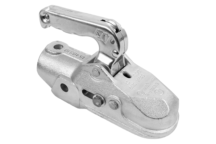 WINTERHOFF WW 350-RB-K1414 kogelkoppeling voor aanhanger van 3500 kg met dissel van 50 mm buis, gietijzer