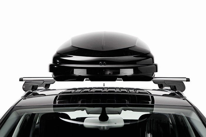 Inter Pack Traxer 6.6 dakkoffer, zwart metallic