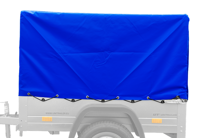 Huifdoek voor aanhanger 150kipp (150x106 en 80 cm stellage)- blauw afdekzeil