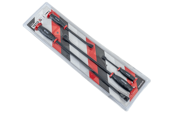YATO YT-4730 koevoeten met handvat, set van 4.