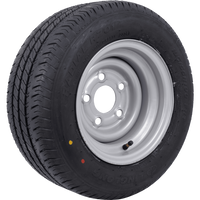 OUTLET Versterkt wiel voor aanhangwagen BAND LINGLONG 195/55 R10C 98/96N VELG UNITRAILER 6Jx10&quot; 5x112 ET:-4