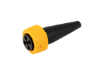 MANTES connector voor achterlichten aanhanger bajonet 5-PIN, geel, links