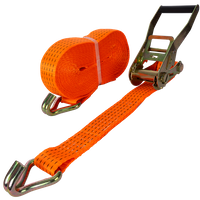UNITRAILER 12m/50mm/5t oranje transportband met spaninrichting