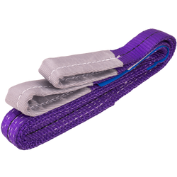 HEFFA hijsband 1m/30mm/1t met lussen