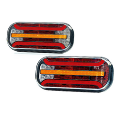 Achterlichten FRISTOM FT-230 LED 5PIN 7 functies links+rechts