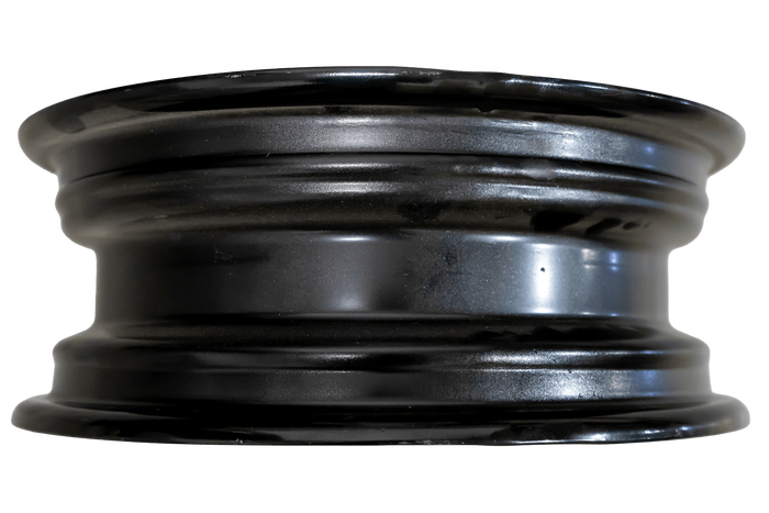 OUTLET Stalen velg voor UNITRAILER aanhangwagen zwart 4.5Jx13"H2 5x112 ET:30