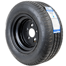 OUTLET versterkt wiel voor aanhangwagen LINGLONG BAND 195/55 R10C 98/96N UNITRAILER VELG zwart 6Jx10" 5x112 ET -4