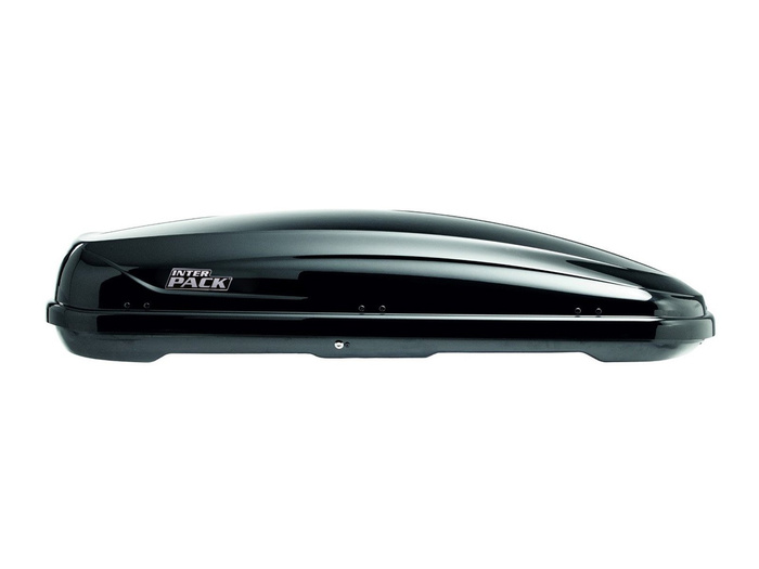 Inter Pack Traxer 6.6 dakkoffer, zwart metallic