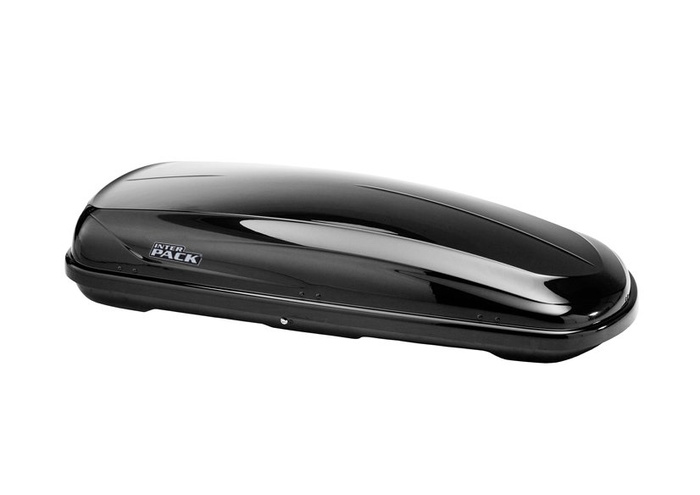 Inter Pack Traxer 6.6 dakkoffer, zwart metallic