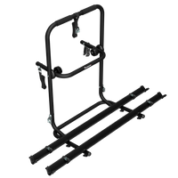 Peruzzo Brennero 4x4 reservewiel fietsendrager - 2-fietsendrager met rails (zwart)