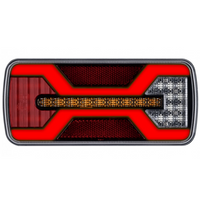 KAMAR X-SPIDER L2424 LED achterlicht 5 functies universeel