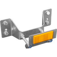 UNITRAILER GARDEN KIPP aanhanger reservewiel montagebeugel met reflector