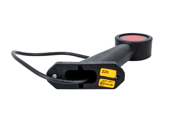 HORPOL LD 726/L LED linker markeringslamp op een rubberen arm