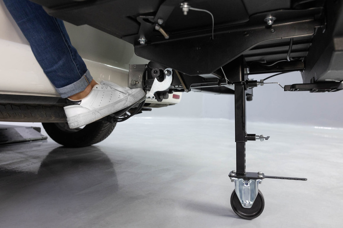 Towbox V3 Camper zwart - bagagebox voor op de trekhaak