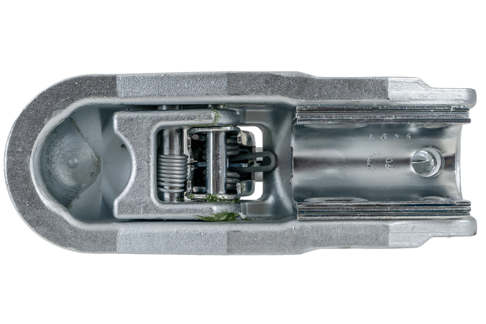 STEELPRESS BC-3000C-00-00+Z2 kogelkoppeling voor 3000kg aanhangwagen met 35-50mm buisdissel, gietijzer