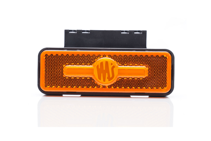 WAŚ W254 2033 LED-markeringslamp, oranje, universeel, met houder