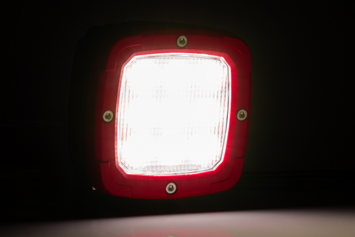 LED werklamp reflector FRISTOM FT-360 9xLED 3500lm met houder