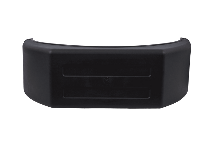 Aanhangwagen spatbord 15-17,5" DOMAR DK3114 vlakke wielkast 950/300mm met witte afwerking