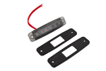 FRISTOM FT-079 LED DONKERrode universele markeringslamp