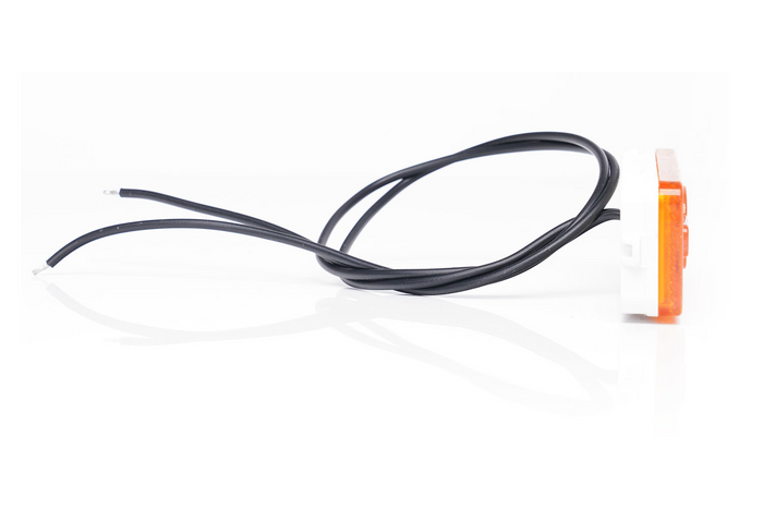 WAŚ W254 2033 LED-markeringslamp, oranje, universeel, met houder