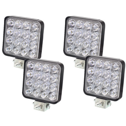 Set van vier LED-werklampen reflector HERMON LLP16MINI 16xLED 2880lm