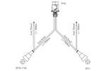 Verlichtingsset: ASPÖCK MULTIPOINT V achterlichten + ASPÖCK FLEXIPOINT I markeringslichten + MANTES 7m 7-polige kabelboom