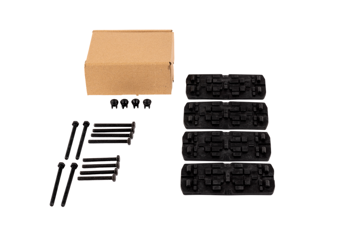 Set van twee A Mont Blanc montageklemmen voor Furka bagagedrager