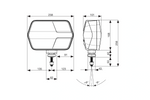 ASPÖCK LuxLED II LED-koplamp met 7 functies, 6-pins DEUTSCH DT06-6S rechts