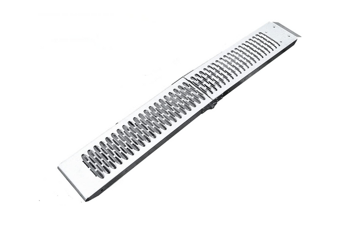 UNITRAILER ALR004 opklapbare stalen oprijplaat voor aanhanger, 170 cm, 227 kg