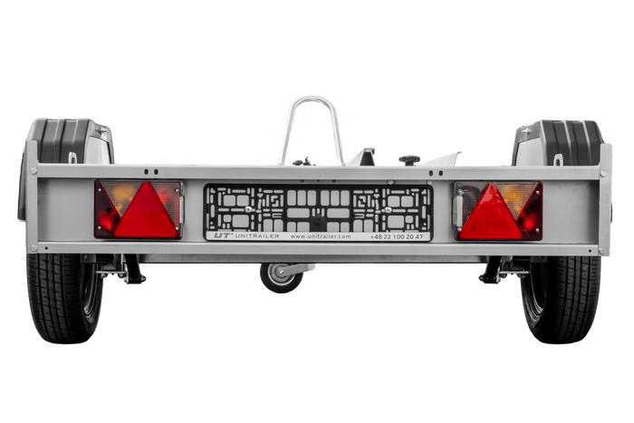 UNITRAILER MOTO 1 motortrailer met veren