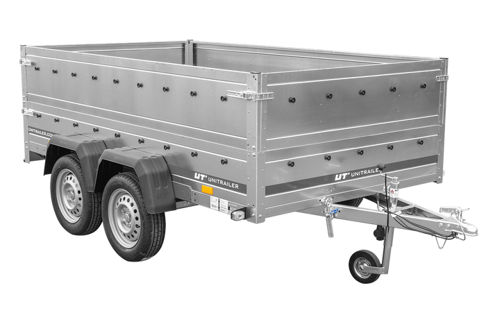Autotrailer 264x150 UNITRAILER GARDEN 265/2 KIPP met BIS-zijwanden
