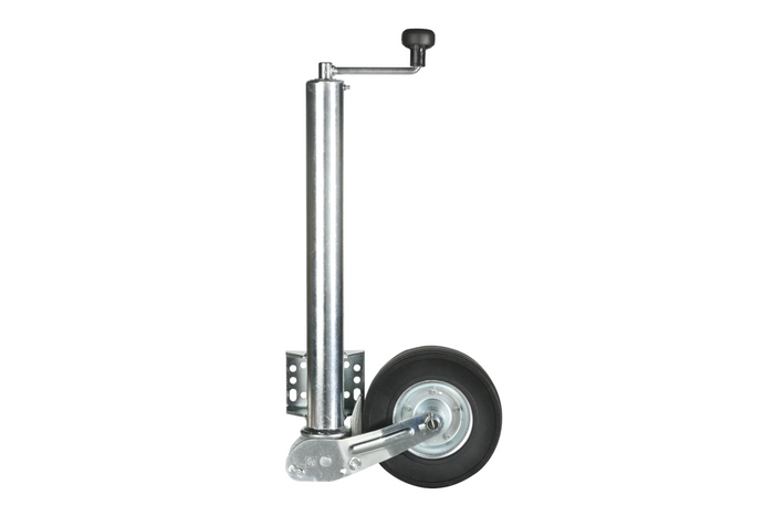 WINTERHOFF VK 60-BLH-255 SB automatische steunwiel met handgreep 500 kg 60 mm 670-905 mm