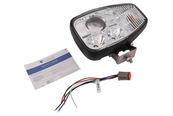 TT Technology TT.16610-L LED koplamp 3 functies 21xLED 4450lm links voor JCB/Cat/Manitou/Volvo/Terex