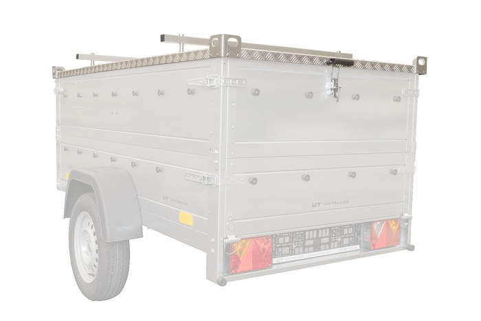 UNITRAILER GARDEN TRAILER 200 KIPP aanhangerafdekking met cilinders/sleutelslot