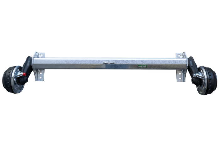 AL-KO COMPACT geremde as voor 1350kg aanhanger/takelwagen 1200mm 1650mm 4x100