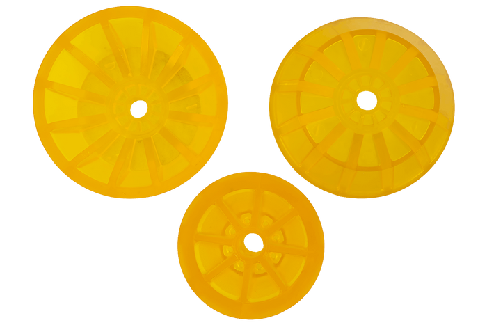 Set: PCV boegrol met dubbele beweringen KNOTT