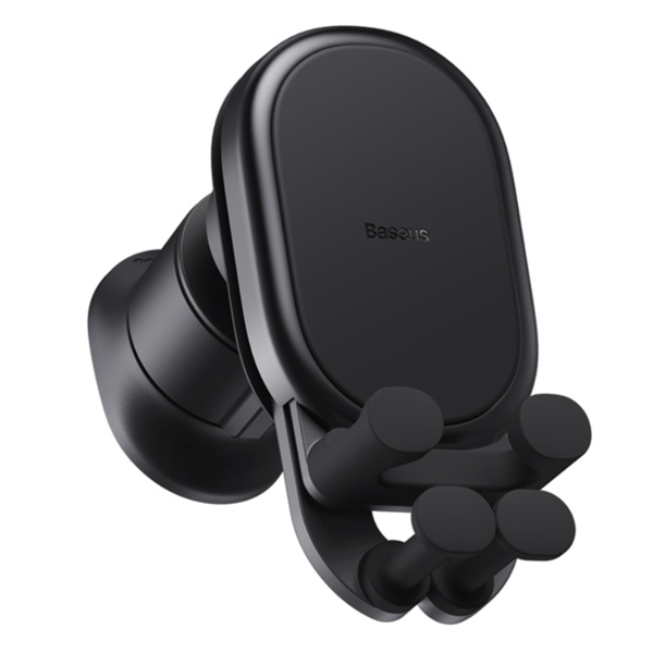 BASEUS Stabiele Gravitional autotelefoonhouder met Qi 15W draadloos opladen voor het ventilatierooster