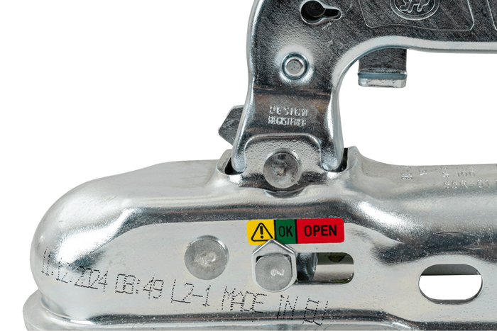 STEELPRESS BC-1200C kogelkoppeling voor 1200kg aanhangwagen met 50mm buisvormige dissel