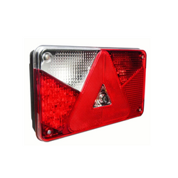 ASPÖCK MULTIPOINT V LED-achterlicht bajonet 8-pins 7 functies links