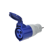 Adapter met stopcontact voor CEE 16A met beschermingscontact ProPlus 373518